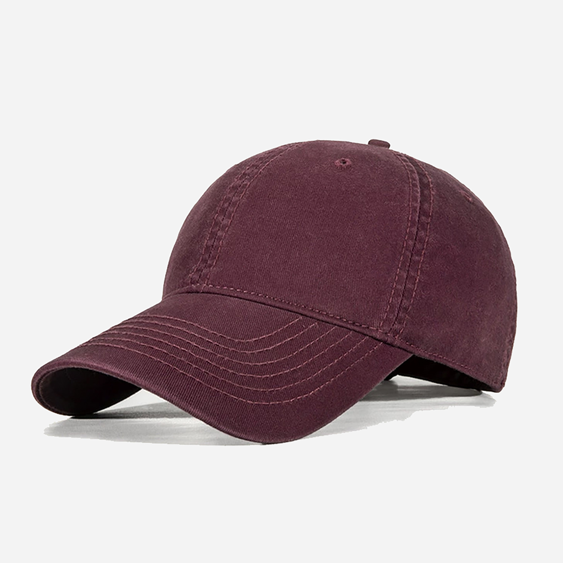 Personalize Cap II – Wine Red – CasualSelect